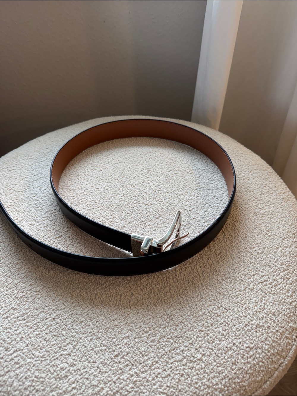 Cole Haan Men's Leather Black Belt size M 34-36